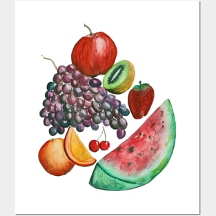 Fresh Fruit Posters and Art